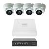 Комплект відеоспостереження на 4 камери GV-IP-K-W99/4 4MP - Зображення 1
