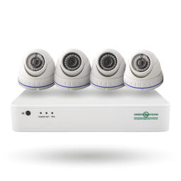 Комплект відеоспостереження на 4 IP камери 2MP для вулиці GreenVision GV-IP-K-S30/04