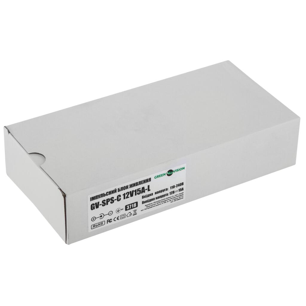 Импульсный блок питания GV-SPS-С 12V15A-L (180W) - Изображение 5