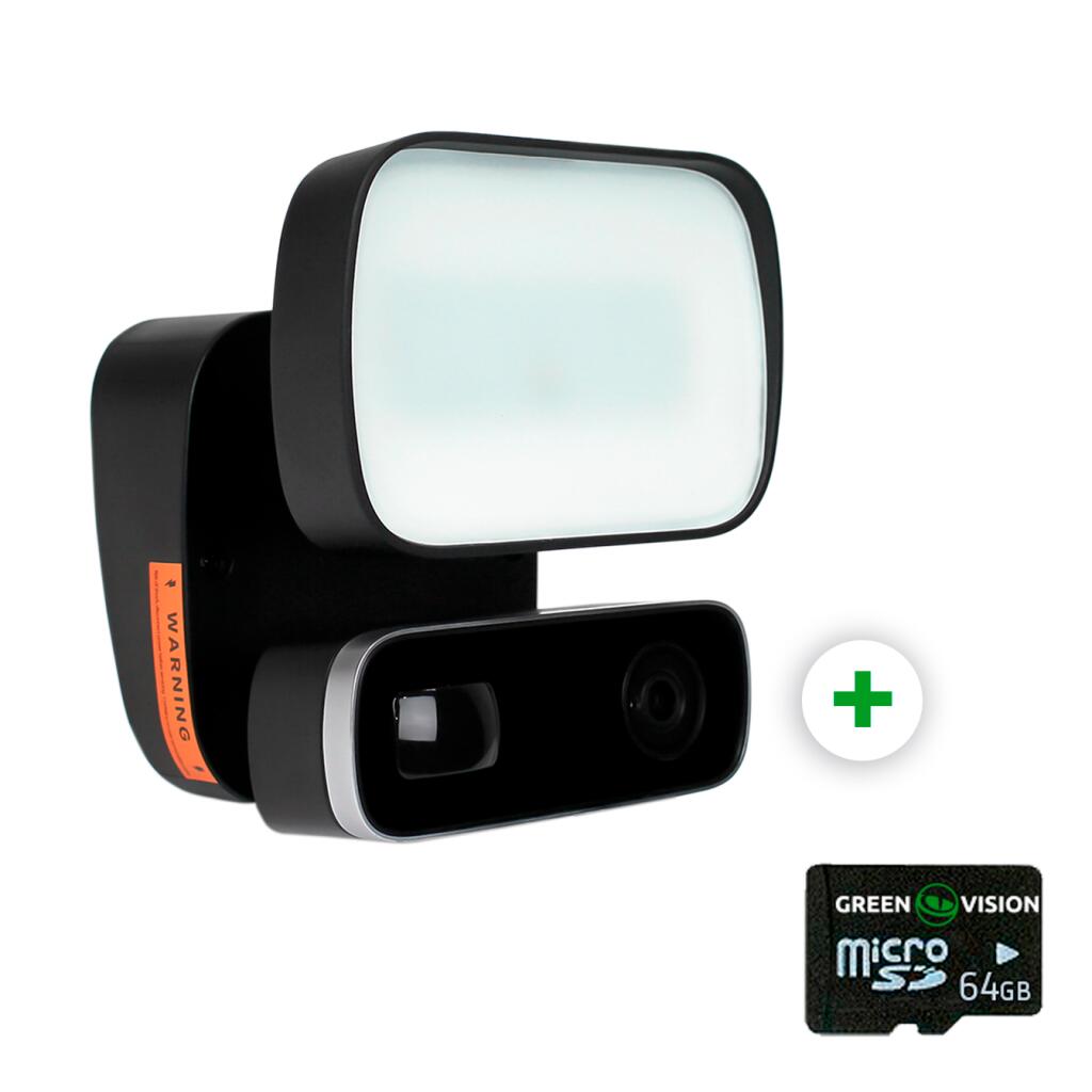 Камера видеонаблюдения уличная IP, Wi-Fi 2MP + Карта 64GB GV-120-IP-GM-DOG20-12 - Изображение 2