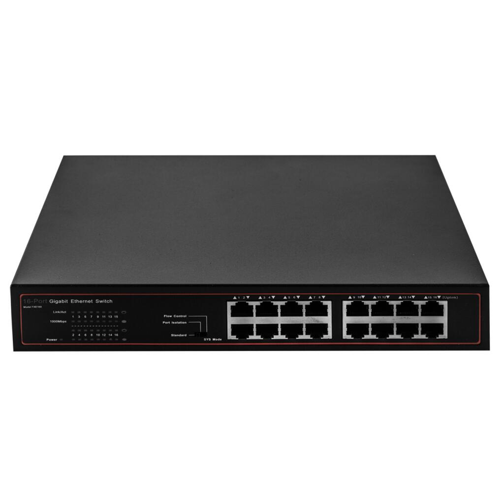 Коммутатор сетевой GV-012-D-16PG Без POE - Изображение 2