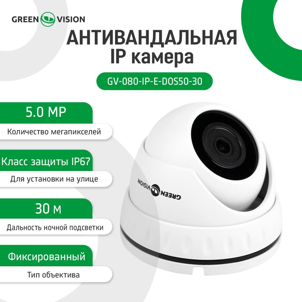 Камера видеонаблюдения уличная IP антивандальная GV-080-IP-E-DOS50-30 - Изображение 8