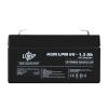 Акумулятор AGM LPM 6V - 1.3 Ah - Зображення 1