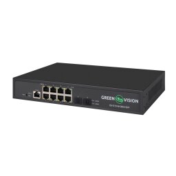 Коммутатор сетевой POE GV-019-M-08G+SFP