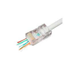 Коннектор сквозной RJ45 Cat.5E (100 шт)