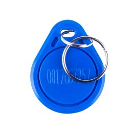 Ключ бесконтактный GV-RFID-001 BLUE (1 уп-25 шт)