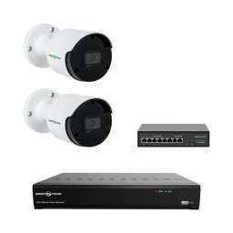 Комплект видеонаблюдения на 2 камеры 5MP (Ultra AI ) GV-IP-K-W80/02 null
