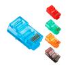 Конектор кольоровий RJ45 8P8C UTP Cat.5E (100 шт) - Зображення 1