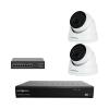 Комплект видеонаблюдения на 2 IP камеры 5MP для улицы/дома GreenVision GV-IP-K-W79/02 (Ultra AI) - Изображение 1