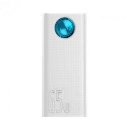 Зовнішній акумулятор Baseus Amblight Digital Display Quick Charge 65W 30000mAh Білий (PPLG-A02)