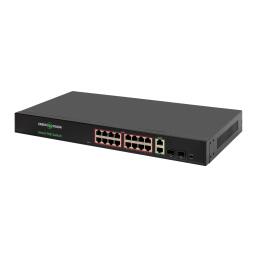 Комутатор мережевий POE GV-022-D-16G+2PG+2SFP