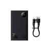 Зовнішній акумулятор Baseus Adaman 2 Metal Digital Display 30W 20000mAh Черный (VOOC) (PPAD050001) - Зображення 3