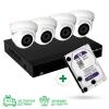 Комплект видеонаблюдения уличный с жестким диском 1TB на 4 купольные камеры 1080P GV-K-S16/04 - Изображение 2