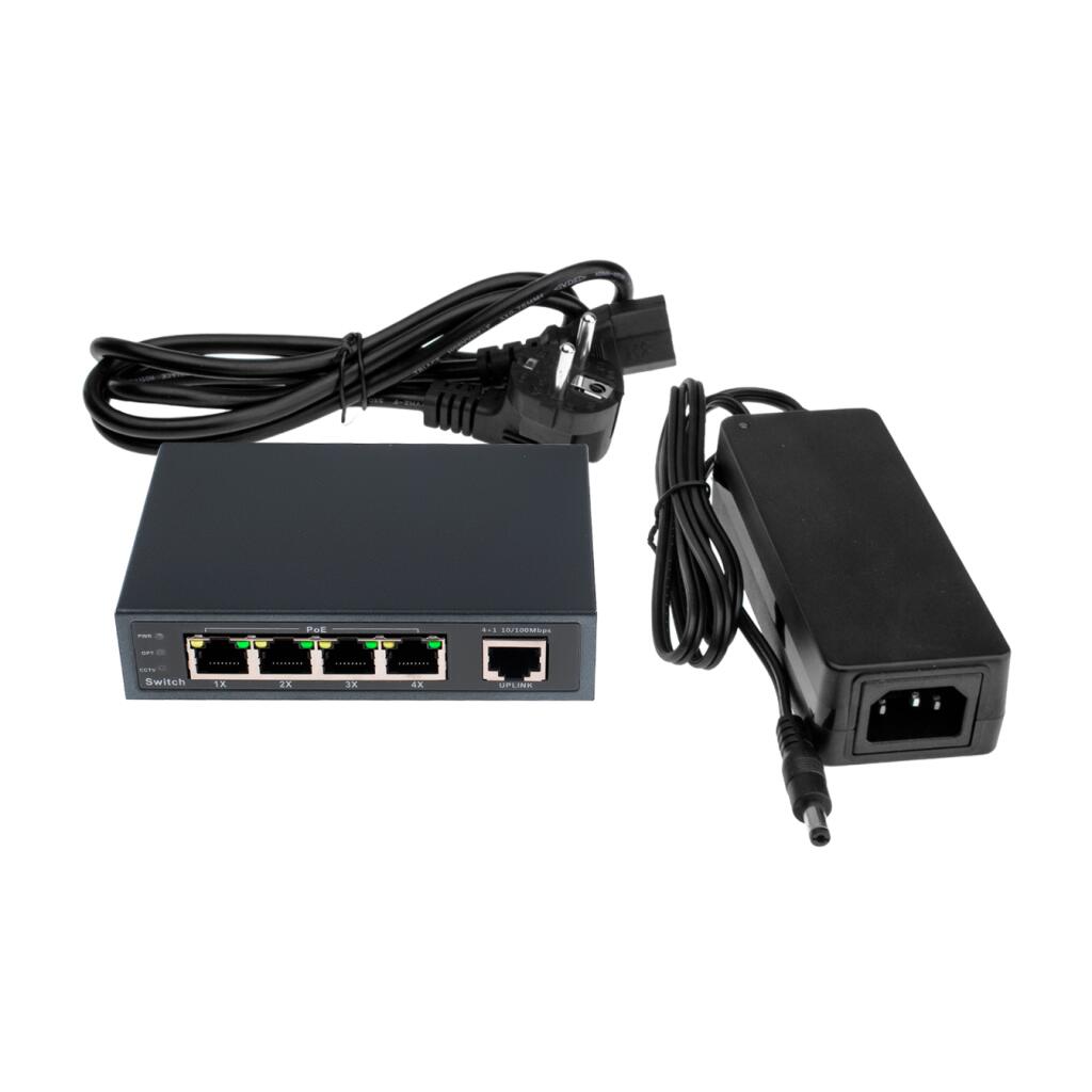 Коммутатор сетевой POE GV-003-Е-04+1P - Изображение 2