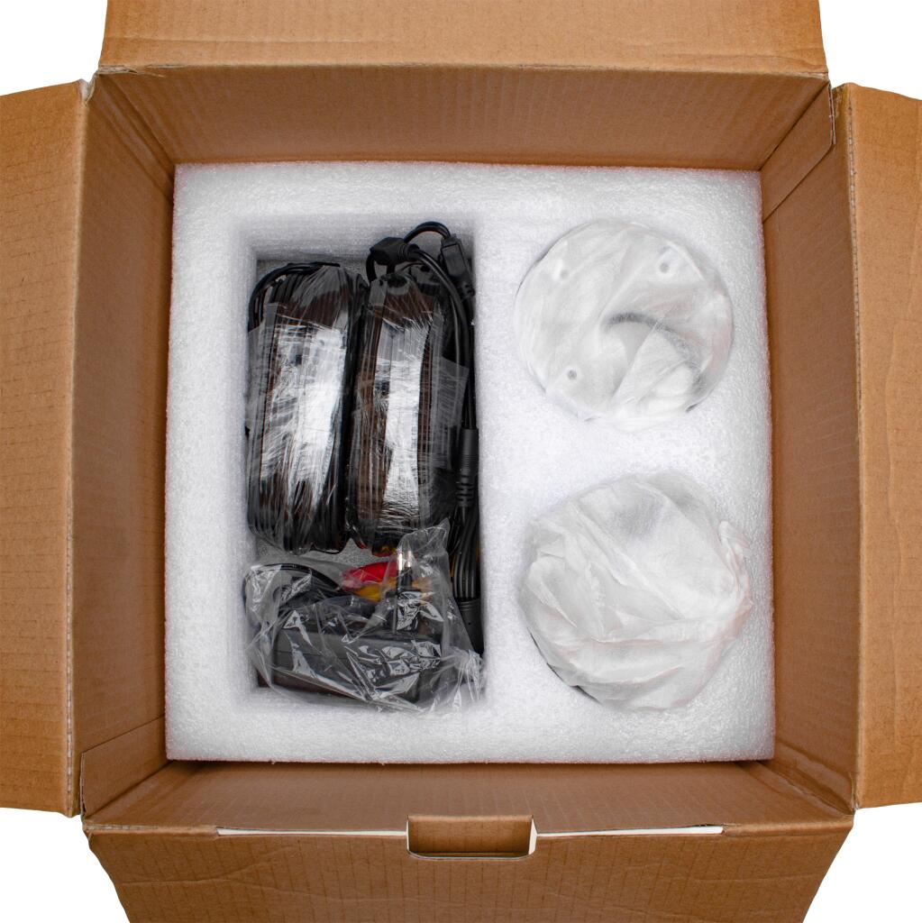 Уличный комплект видеонаблюдения на 2 купольные камеры 1080P GV-K-S15/02 - Изображение 5