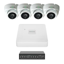 Комплект видеонаблюдения на 4 камеры GV-IP-K-W99/4 4MP
