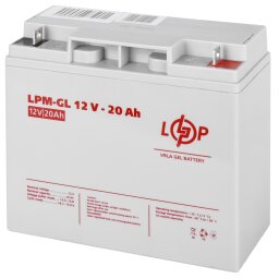 Акумулятор гелевий LPM-GL 12V - 20 Ah 