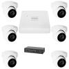 Комплект видеонаблюдения на 6 камер GV-IP-K-W76/06 5MP - Изображение 1