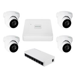 Комплект видеонаблюдения на 4 камеры GV-IP-K-W95/4 5MP