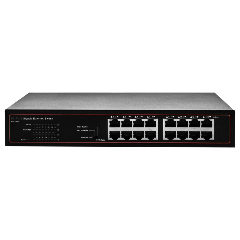 Коммутатор сетевой GV-012-D-16PG Без POE - Изображение 3